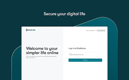 Dashlane Password Manager: Ligtas at Mabilis na Pag-login - Screenshot 1