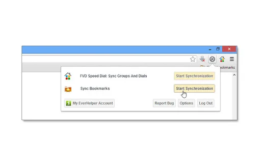I-download ang EverSync – I-sync ang Iyong mga Bookmark at Speed Dial - Screenshot 2