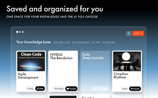 Recall AI: I-save at Ayusin ang Iyong Knowledge Base – Download - Screenshot 3