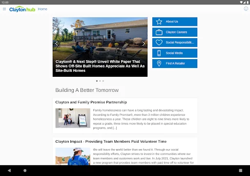 I-download ang ClaytonHub App – Komunikasyon para sa Clayton Homes - Screenshot 4