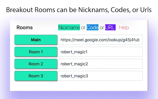 Google Meet Breakout ni Robert Hudek – Libreng Tool para sa Guro - Screenshot 4